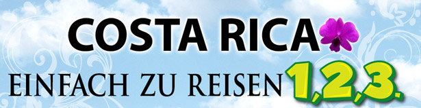 Costa Rica Easy to Travel as 1,2,3