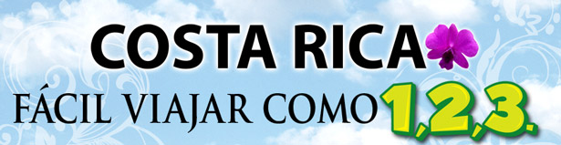 Costa Rica Easy to Travel as 1,2,3