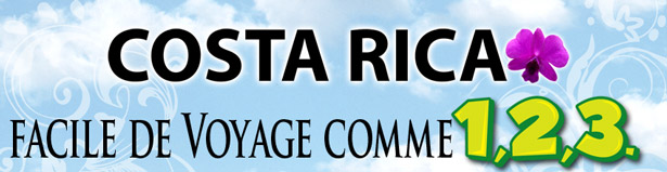 Costa Rica Easy to Travel as 1,2,3