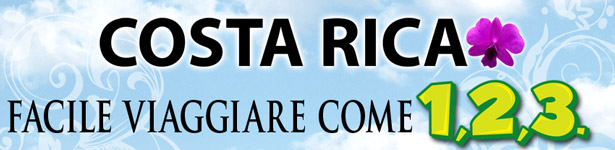 Costa Rica Easy to Travel as 1,2,3