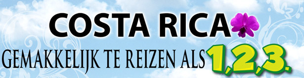 Costa Rica Easy to Travel as 1,2,3