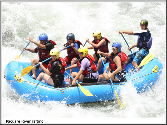 Pacuare River rafting