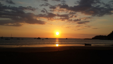 Sunset Pacific Ocean