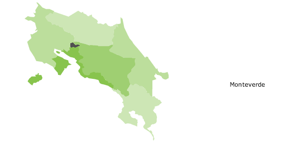 Monteverde Map